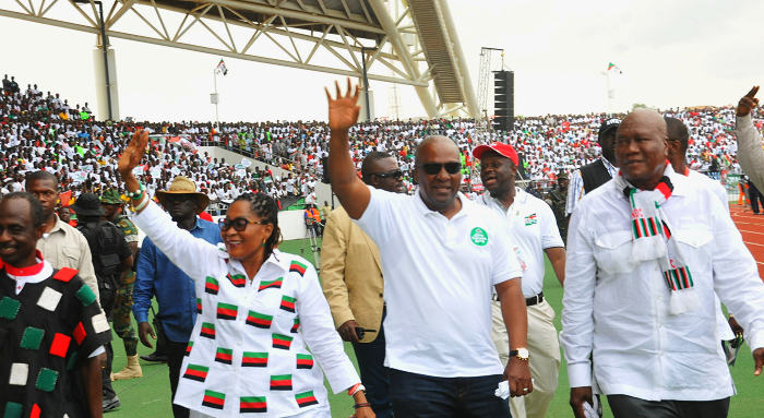 President Mahama (3rd left) flanked by his wife Lordina (2nd left), Mr Kofi Porthuphy (right) and Mr Asiedu Nketia (left) Pictures: EBOW HANSON & GABRIEL AHIABOR President Mahama (3rd left) flanked by his wife Lordina (2nd left), Mr Kofi Porthuphy (right) and Mr Asiedu Nketia (left) Pictures: EBOW HANSON & GABRIEL AHIABOR